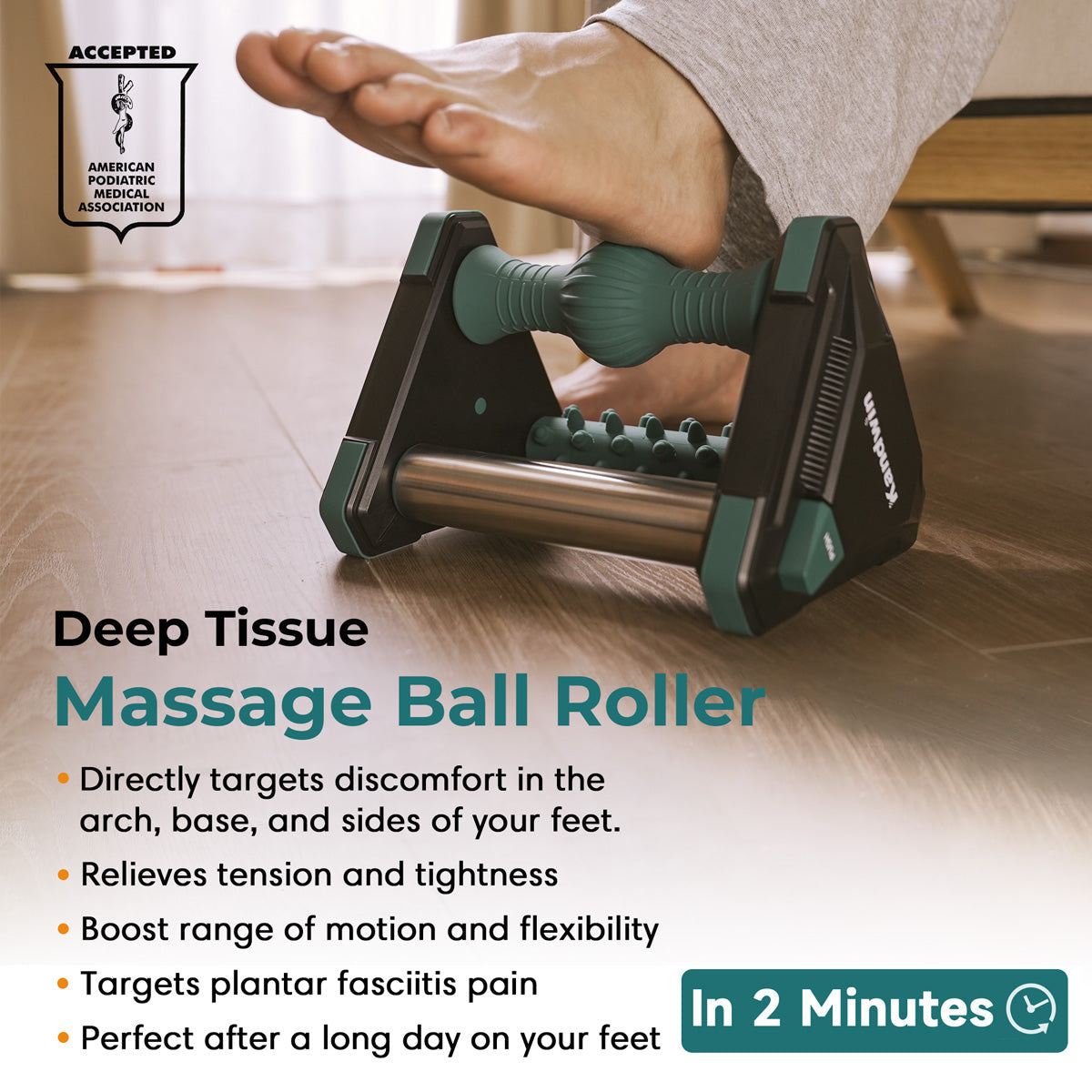 Kandwin 3-In-1 Foot Massager Kandwin